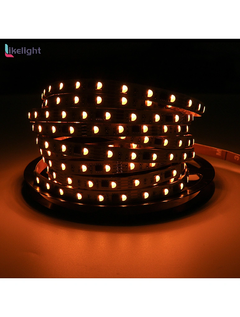 Bande LED WS2818 WWA, effet de lumière ambre